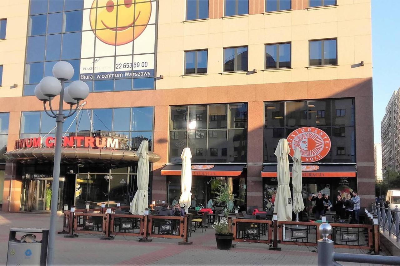 Warszawa Tiamo Citycenter Appartement Buitenkant foto